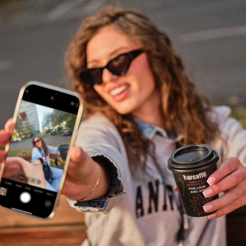 Catching good light and even better coffee.