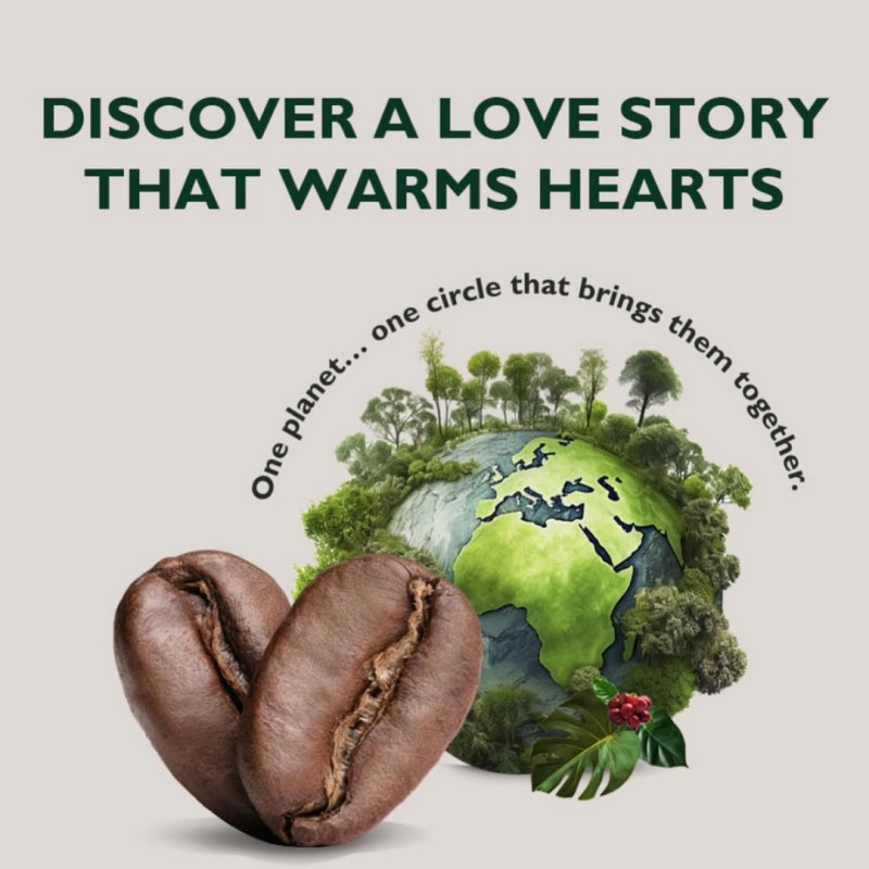 Every coffee has its own story. 💚 
Follow us and discover how Barcaffè contributes to the sustainability of our planet.