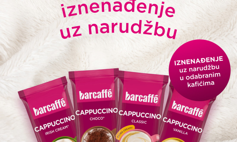 Poklon uz narudžbu Barcaffè Cappuccina