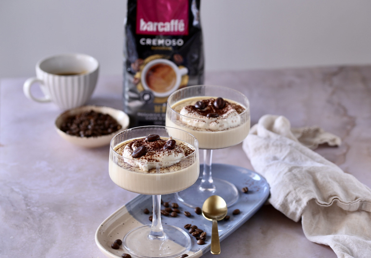 Espresso panna cotta
