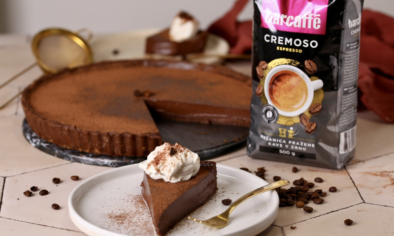 Čokoladno-kavni tart