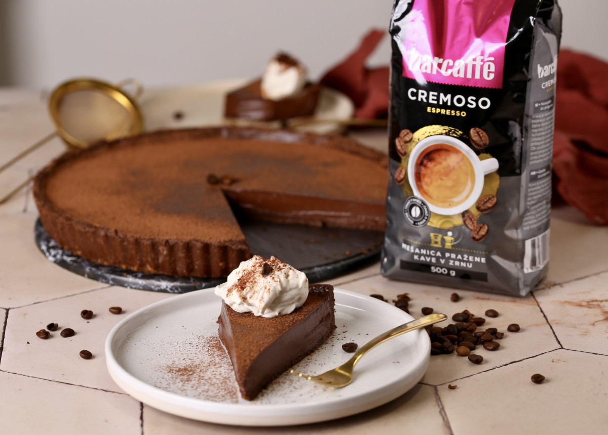 Čokoladno-kavni tart