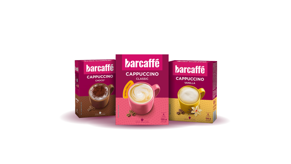 Barcaffè Cappucino je tvoj popoln trenutek