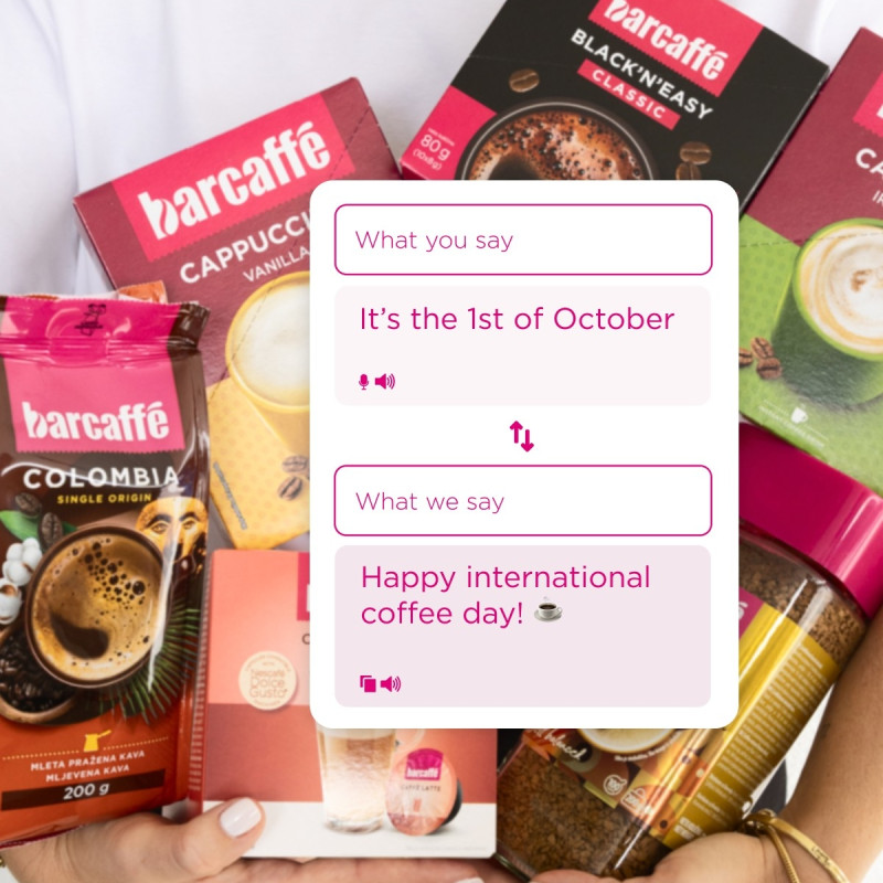 For that first sip in the morning. For an afternoon pause. For chats that last a little longer than planned. And for all those little moments that simply feel better with coffee. 💗

Happy International Coffee Day! ☕️

On October 1 and 2, enjoy a sp...