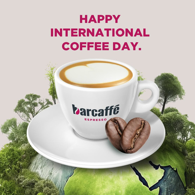 From bean to cup, coffee tells a story that connects us all. Today we celebrate it in every aroma: happy International Coffee Day!