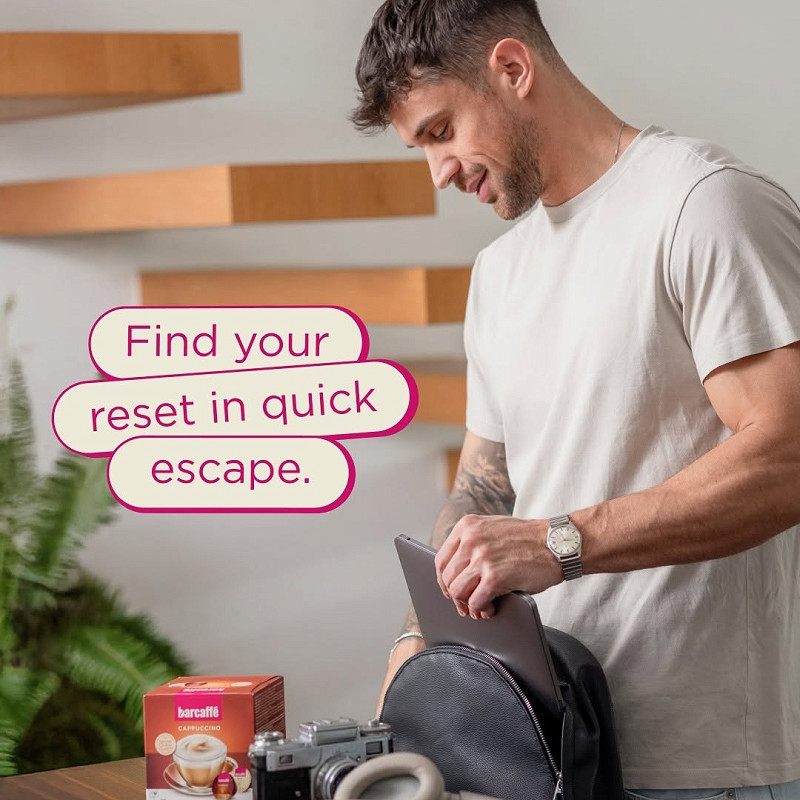 Mini holiday loading… 🎒 No need to travel far to recharge. Just a backpack, a playlist, a camera and sweet, creamy bliss of Barcaffè Cappuccino. ☕

Whether it's a cabin, seaside, or a city trip, small escapes bring the biggest resets. Where would y...
