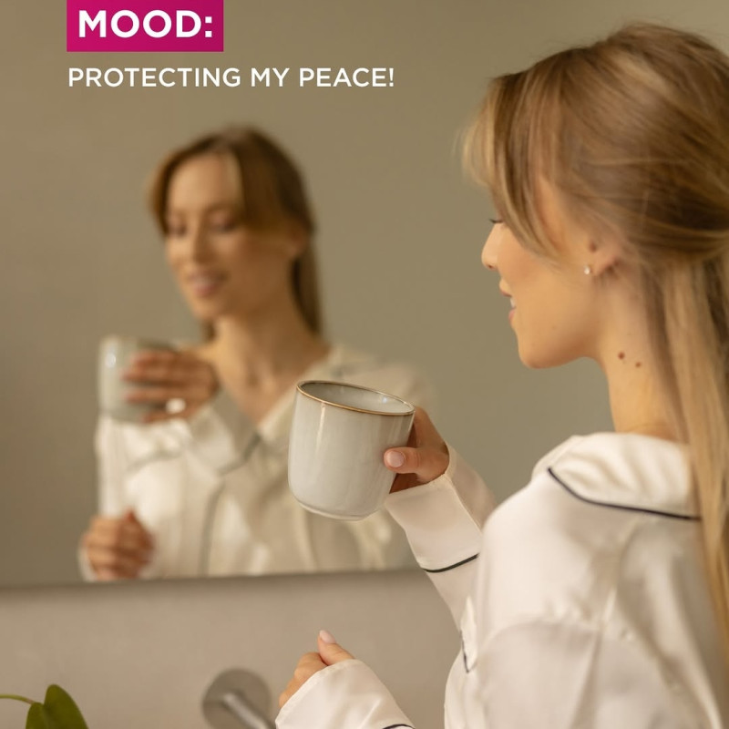 Protecting my peace, one sip at a time. ☕