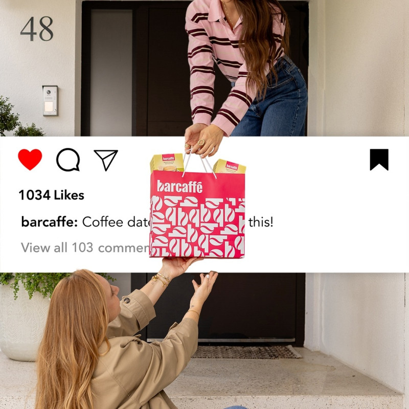 Reaching through time, space, and Instagram feeds to make sure my favorite person is always stocked up on her favourite coffee. 🩷

Tag a friend who's always there to save your day. ⭐️