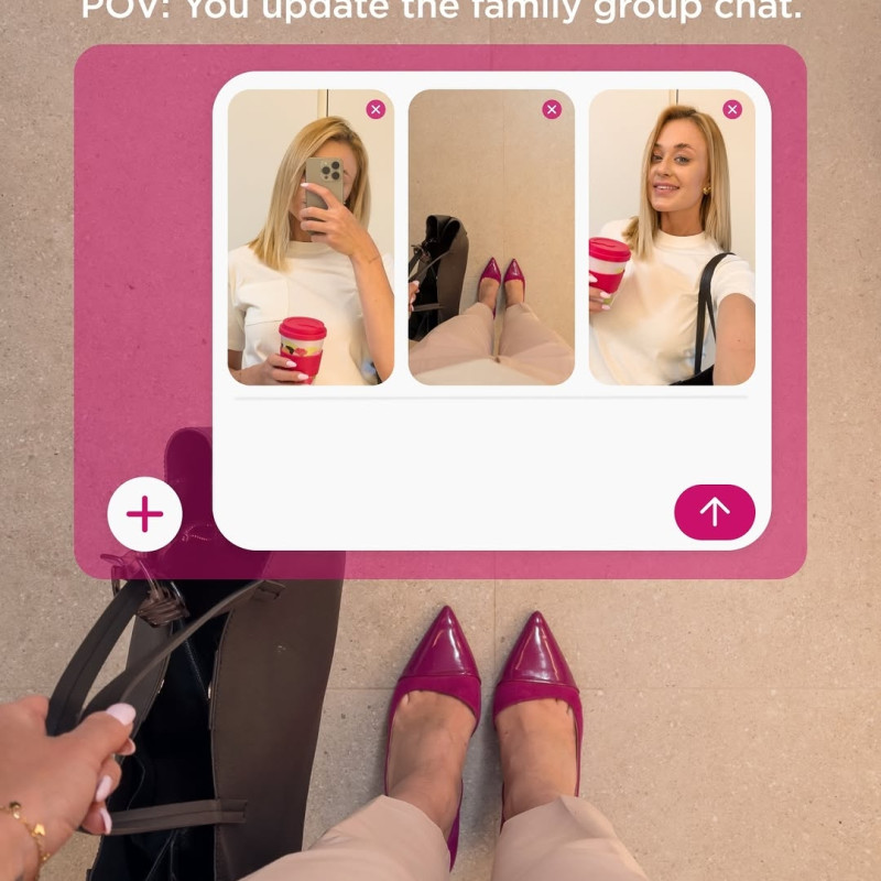Some days are made of big news.
Most days are made of blurry photos, random updates, “look what I made” moments and someone asking what’s for lunch.

The family group chat gets it all. ☕ ❤️
