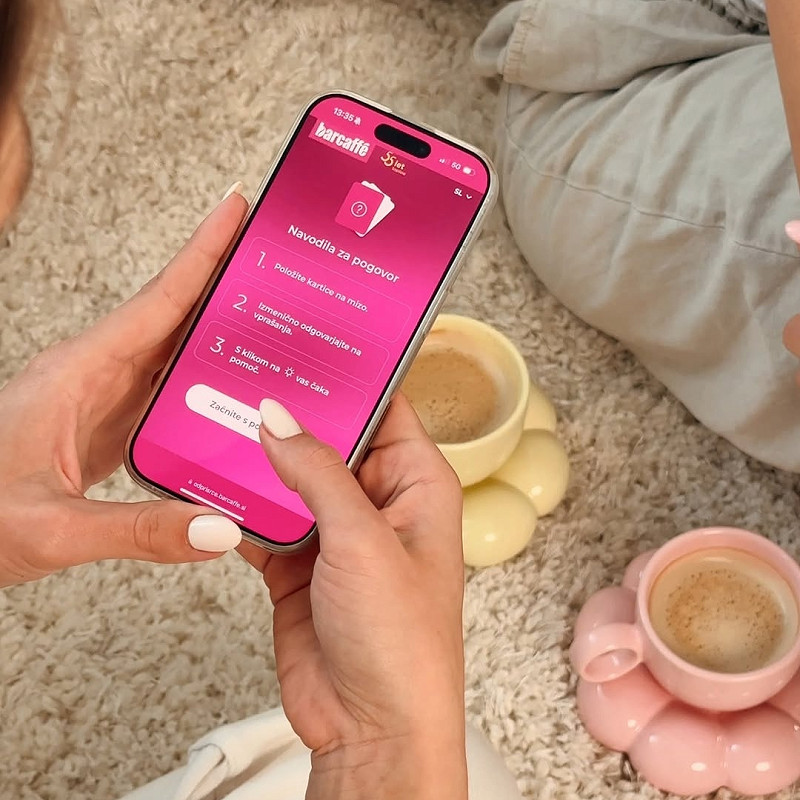 The best conversations usually happen over a cup of coffee, right? ☕

Connect with your loved ones and celebrate 55 years of Barcaffè with personalized cards that deepen relationships and make us feel closer. 😄