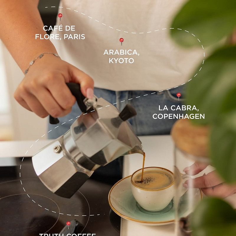The most photogenic coffee shops! ☕️👆🏻
If you're a coffee lover with a wanderlust soul, save this list.