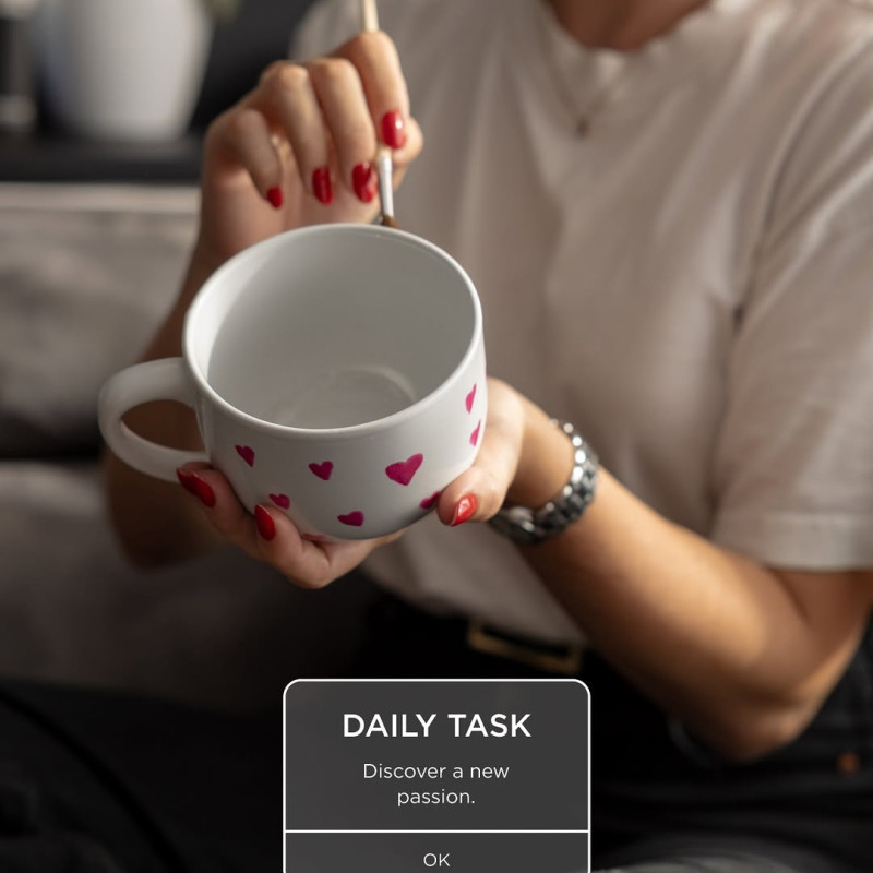 Today’s inspo? Try painting mugs! 🎨☕
It’s creative, fun, and your coffee will taste even better in a cup that’s yours. 💛