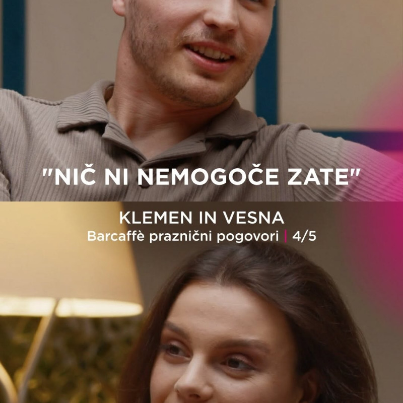 Vesna in Klemen se poznata že iz gimnazijskih dni, a stvar, ki se tudi v vseh teh letih nikoli ni spremenila, je prijateljstvo. 🥰

Ob vseh zgodnjih jutrih, napornih tednih in skupnem smehu misliš, da o človeku veš že vse. A šele en preprost pogovor...