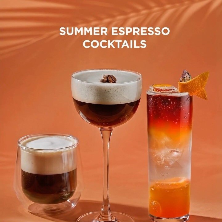 We present Barcaffè Summer Espresso Cocktail Edition 2026.☀️

Three signature summer cocktails, each crafted with Barcaffè coffee and inspired by a unique style.

Discover your favorite and enjoy it at selected venues.☕
We’ll be revealing the recipe...