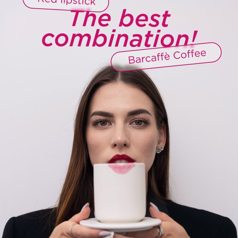 When you need that extra boost of confidence (and energy) – one swipe of lipstick, one cshot of a esspreso.☕️💄 
Minimal effort, maximum impact.