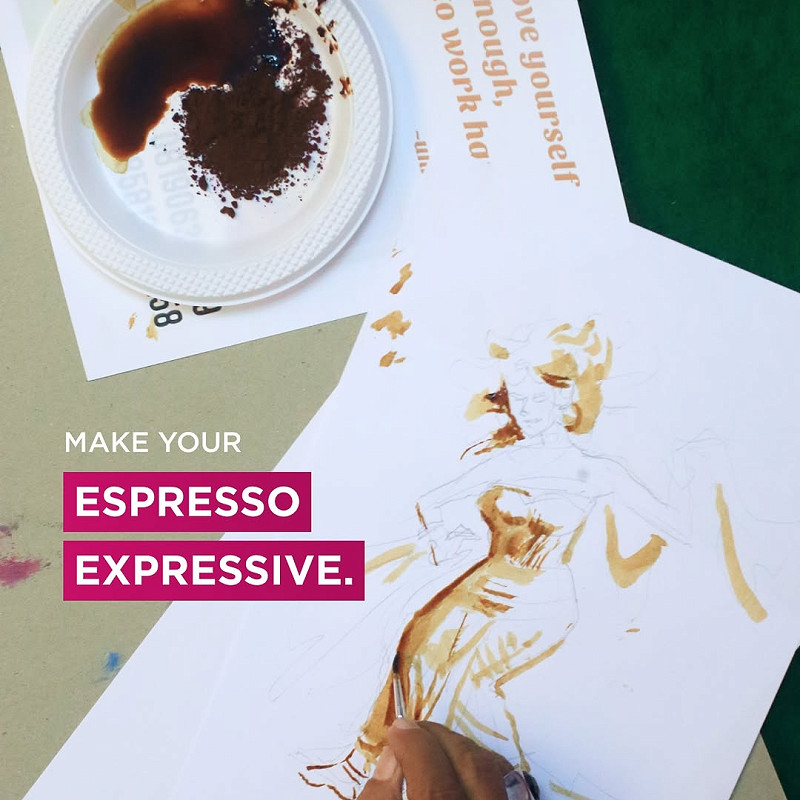 Who needs paint when you have coffee?
Coffee painting turns your brew into art from soft browns to rich sepia tones. ☕️🖌️

Tried it yet? Tag us!