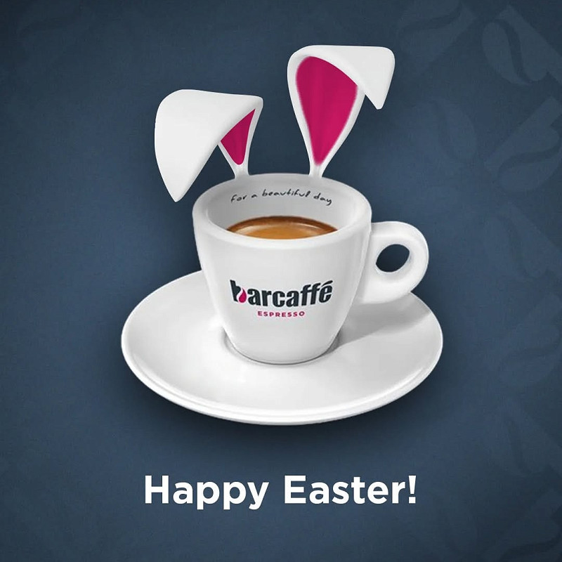 Wishing you a joyful Easter filled with warmth, happiness, and the perfect cup of espresso. 🌸